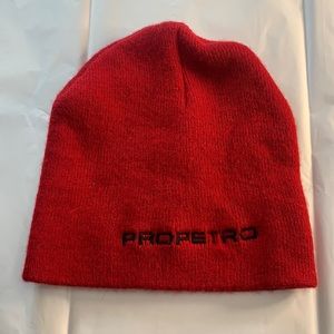 Red beenie